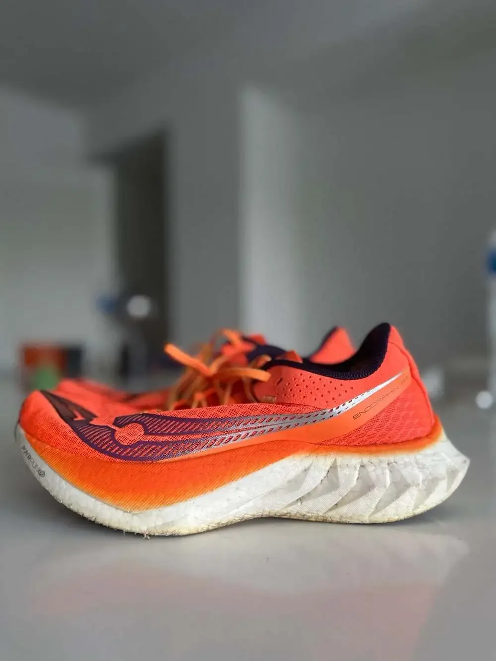 Saucony Men's Endorphin Pro 4 Running Shoes Viziorange S20939-125